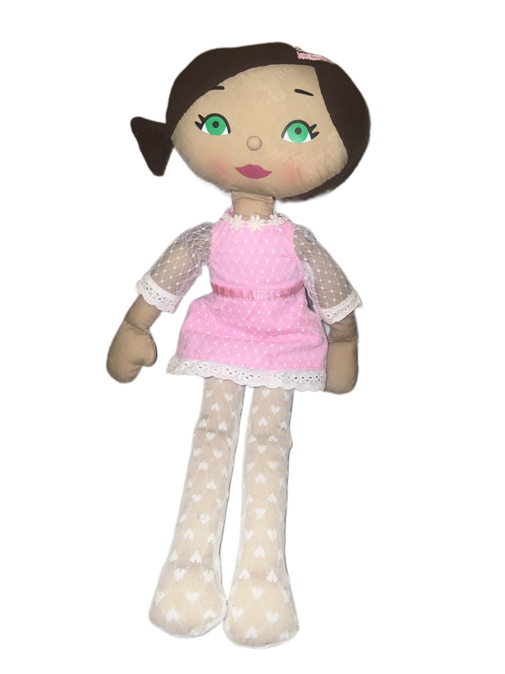 Pottery Barn Kids Palace Park Girls Plush Doll Samantha 18"
